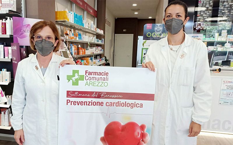 Farmacie Comunali di Arezzo “Prevenzione cardiologica”, due settimane dedicate al benessere del cuore