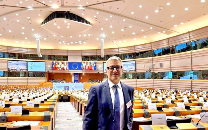 Parlamento Europeo - Bruxelles, Luca Pieri a rappresentare Assofarm